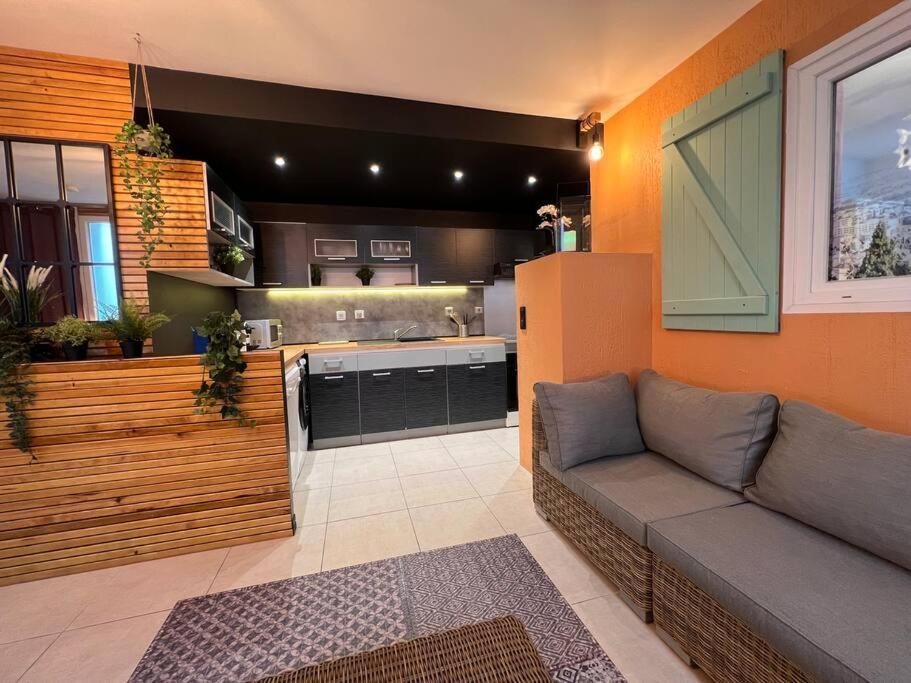 Superbe Appartement - Terrasses - Clim - Parking Prepaye 라발레트듀바 외부 사진