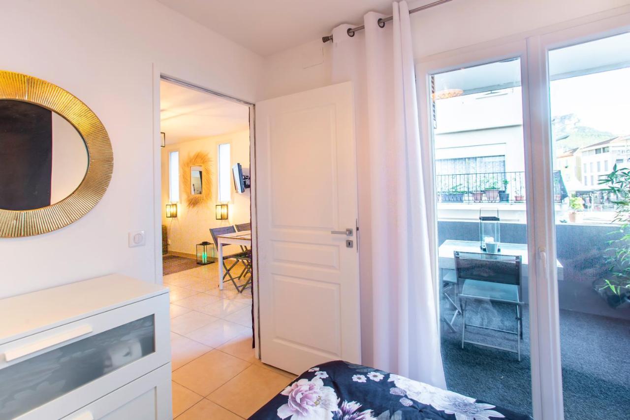 Superbe Appartement - Terrasses - Clim - Parking Prepaye 라발레트듀바 외부 사진
