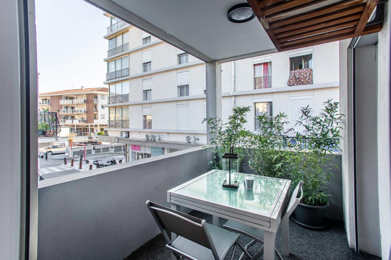 Superbe Appartement - Terrasses - Clim - Parking Prepaye 라발레트듀바 외부 사진